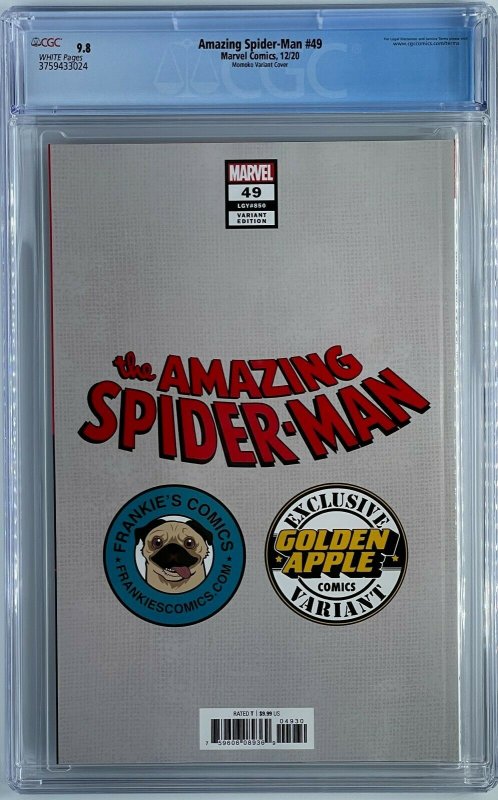 Amazing Spider-Man #49 | Peach Momoko Variant | CGC 9.8