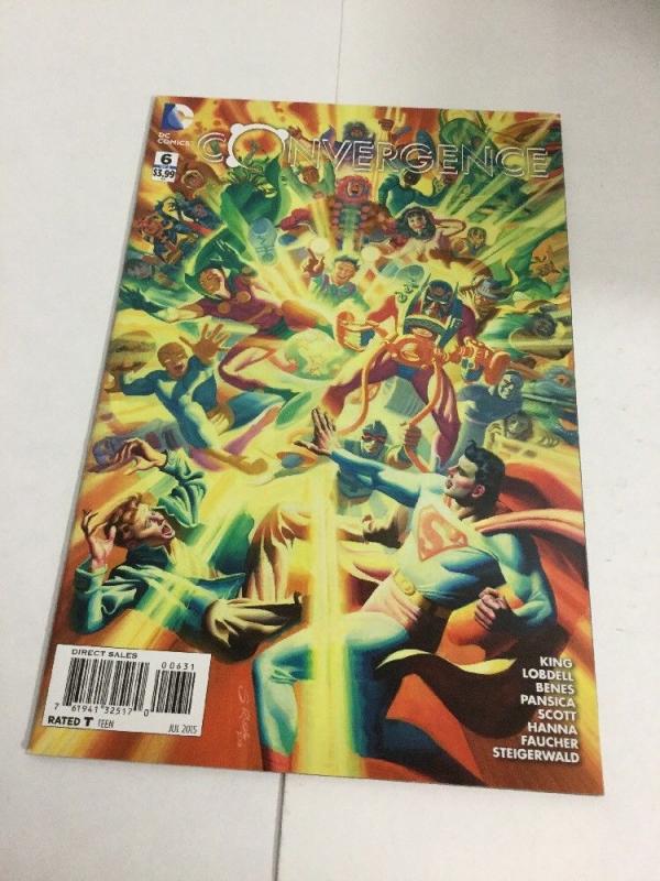 Convergence 6 Variant Nm Near Mint DC Comics