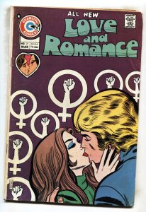 Love and Romance #21--1975--Charlton--women's lib--comic book