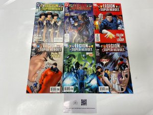 6 Legion Super-Heroes DC comic books #3 5 7 8 9 10 64 KM17