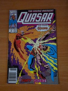 Quasar #11 ~ DOLLAR BIN ~ 1990 Marvel Comics