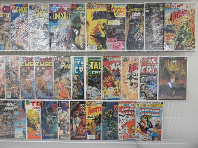 Huge Lot of 110+ Comics W/ EC Reprints, Action Comics, Bugs Bunny! Avg. FN