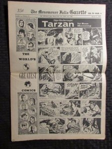 1972 Menomonee Falls Gazette v.1 #13 VG Tarzan - Air Hawks