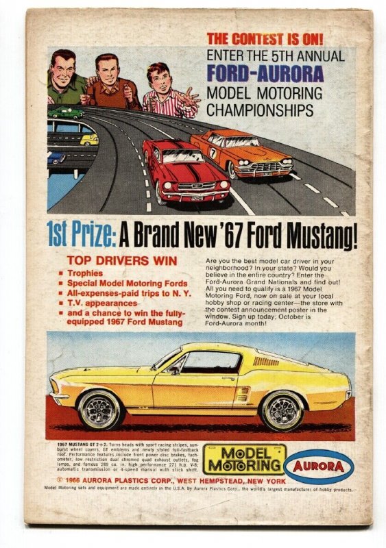 BLACKHAWK #227 1966-DC-POSITIVE-NEGATIVE MAN-comic book