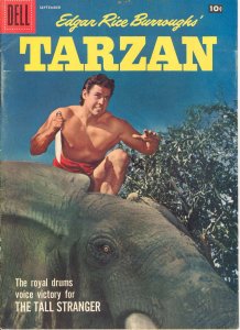 Tarzan (Dell) #96 VG ; Dell | low grade comic September 1957 Edgar Rice Burrough
