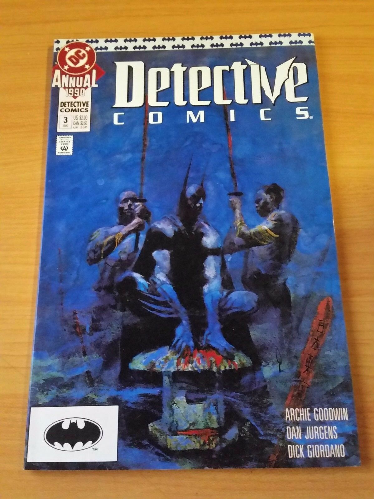 BATMAN ANNUAL #14 VERY FINE/ NEAR  MINT 1990 DC COMICS 