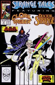 STRANGE TALES Comic 13 — Dr Strange and Cloak & Dagger — 1988 Marvel Universe VF