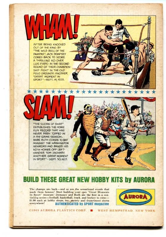 WORLDS FINEST #153 comic book 1965 DC BATMAN VS. SUPERMAN