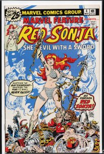 Marvel Feature #4 (1976) Red Sonja