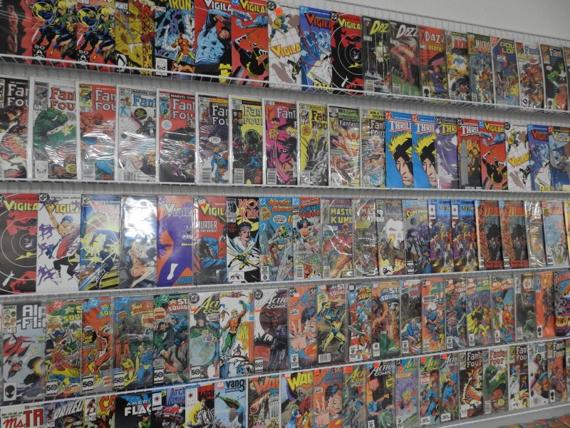 Huge Lot 170+ Comics  W/ Fantastic Four, Action Comics, +More! Avg FN/VF Cond