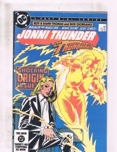 Lot of 2 Jonni Thunder aka Thunderbolt DC Comic Books #1 2  TW42