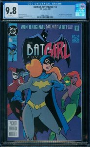 Batman Adventures 12 CGC 9.8  1st Harley Quinn  White Pages!