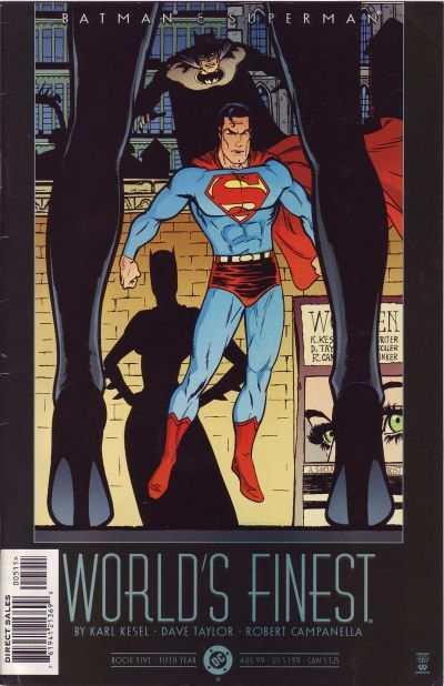 Batman and Superman: World's Finest #5, VF+ (Stock photo)