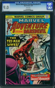 Marvel Adventure #1 (1975) CGC 9.0 VFNM