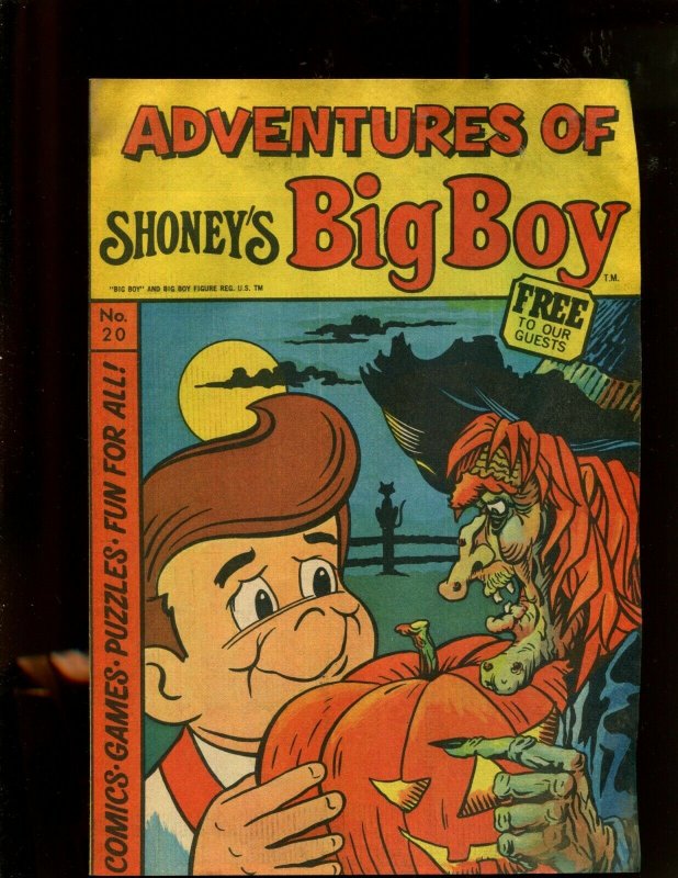 ADVENTURES OF SHONEY'S BIG BOY #20 (9.2) THINGS THAT GO BUMP IN THE NIGHT! 1978~