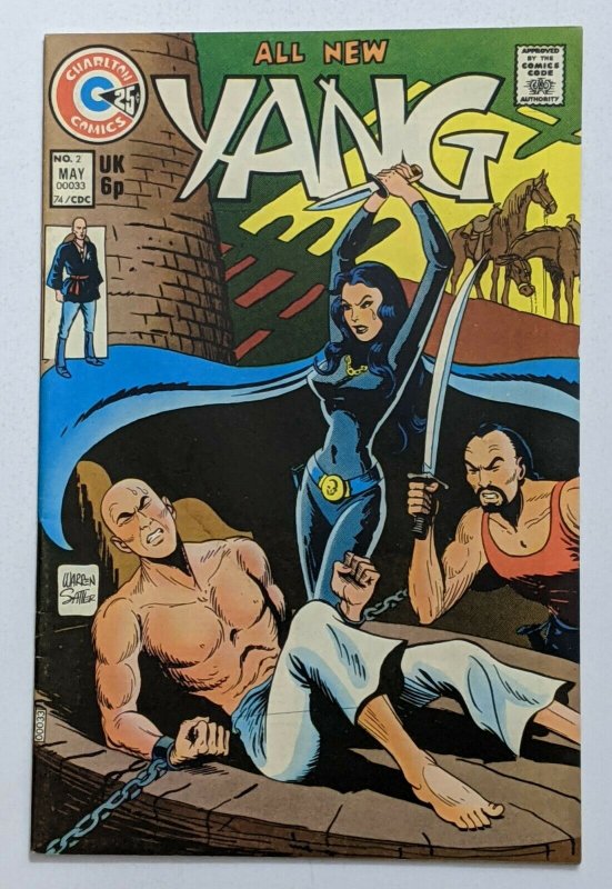 Yang #2 (May 1974, Charlton) VF- 7.5 