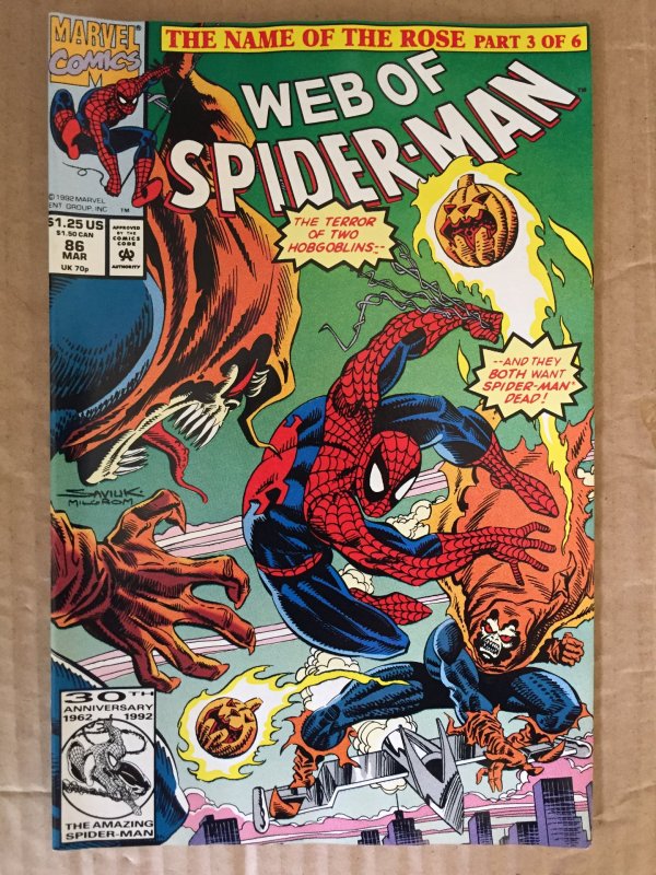 Web of Spider-Man #86