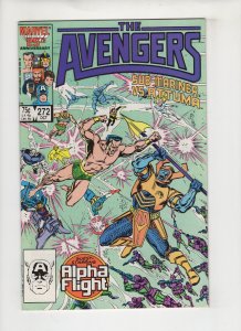 The Avengers #272 (1986) ALPHA FLIGHT APPEARANCE