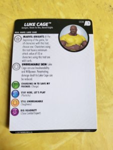 HeroClix: Avengers/Defenders War  #8 Luke Cage