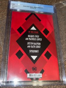 Harley Quinn's Black + White + Redder 5, Nakayama 1:25 Variant CGC Graded 9.8