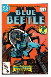 Blue Beetle #1 - 1st Conrad Carapax - 1986 - NM