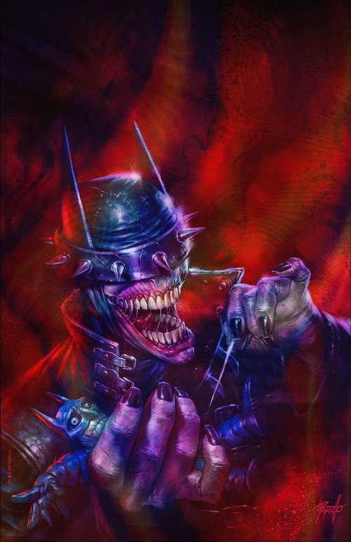 Batman Who Laughs #1 Lucio Parrillo Foil Variant Set