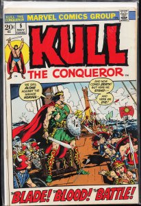 Kull, the Conqueror #5 (1972) Kull