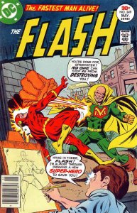 Flash, The (1st Series) #249 FN ; DC | May 1977 Master Villain