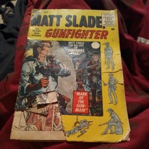 Vintage Atlas marvel comics Matt Slade Gunfighter 2 silver age 1956 western hero
