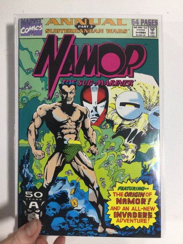 Namor, The Sub-Mariner Annual #1 (1991) NM3B117 NEAR MINT NM