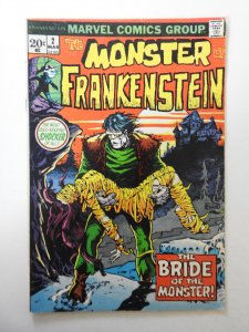 The Frankenstein Monster #2  (1973) VG Condition! Moisture stain