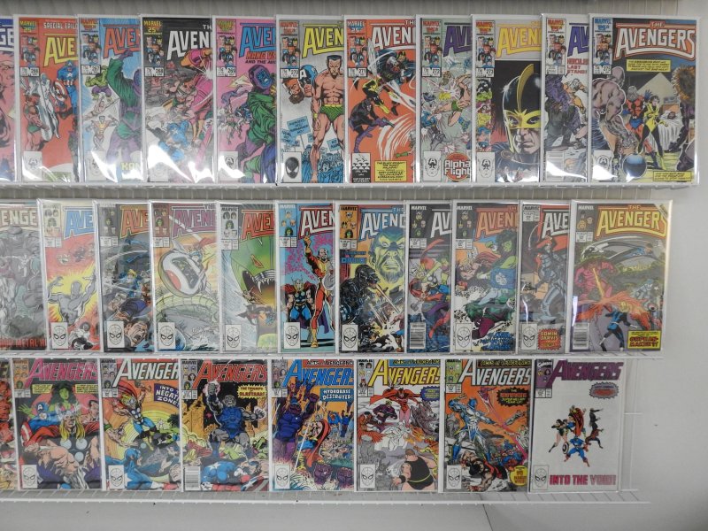 Huge Lot of 110+ Comics W/ ALL AVENGERS!!! Avg. VF Condition!