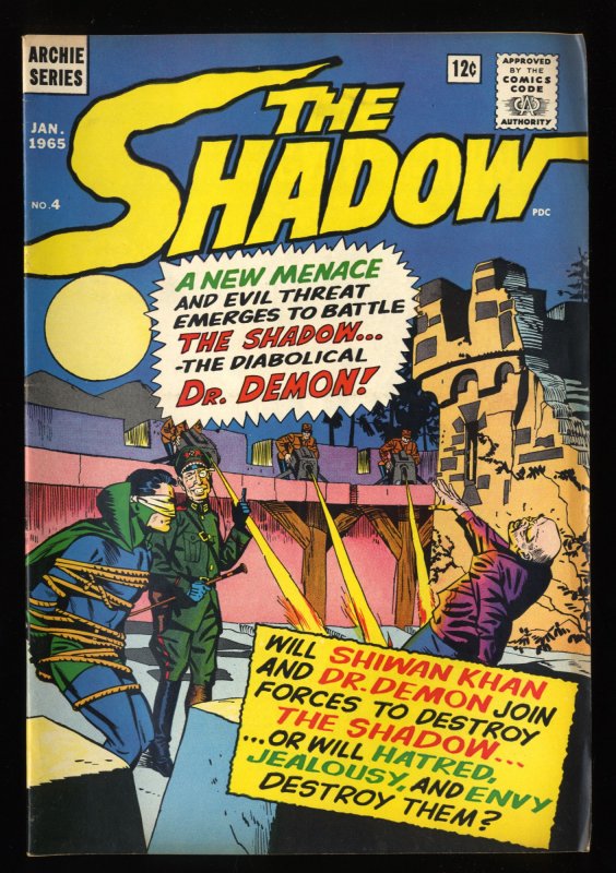 Shadow #4 FN/VF 7.0 (Archie)