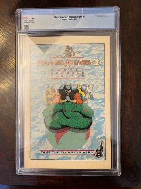 Marc Spector: Moon Knight #1 (1989) - CGC 9.6