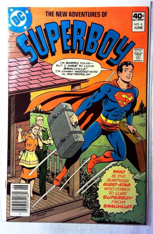 The New Adventures of Superboy #6 (1980) DC Comics 1st Print Comic Book