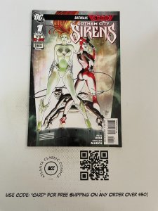 Gotham City Sirens # 1 NM 1st Print DC Comic Book Harley Quinn Batman Ivy 21 MS9