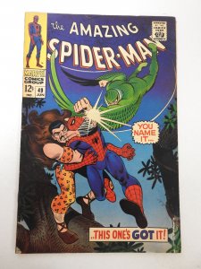 The Amazing Spider-Man #49 (1967) VG Condition moisture damage