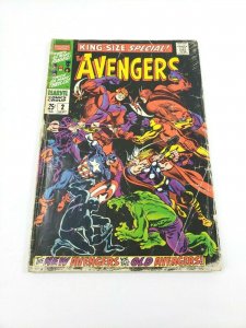 AVENGERS Annual #2 Marvel Comics 1968 Original vs New - Scarlet Centurion