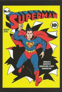 Superman #9 (1941) 4x5 Cover Postcard 2010 DC Comics