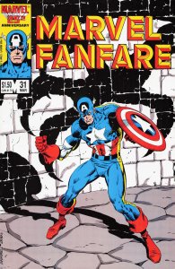Marvel Fanfare #31 (1987) Captain America