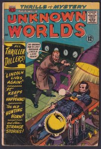 Unknown Worlds #50 Silver Age GD+ 2.5 ACG Comic - Sep 1966