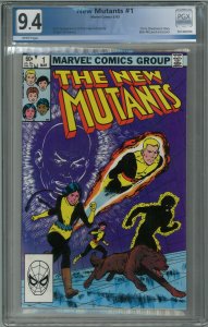 The New Mutants #1 (1983) -  Origin of Karma (9.4 NM!)