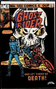 Ghost Rider #81 (1983) Ghost Rider