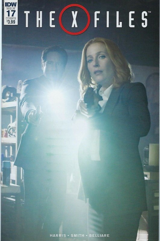 The X Files # 17 Scully & Mulder Variant Photo Cover B  !!!    NM
