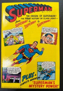 (1966) VINTAGE Superman Golden Records COMPLETE Set! Patch, Button, Card, Comic!