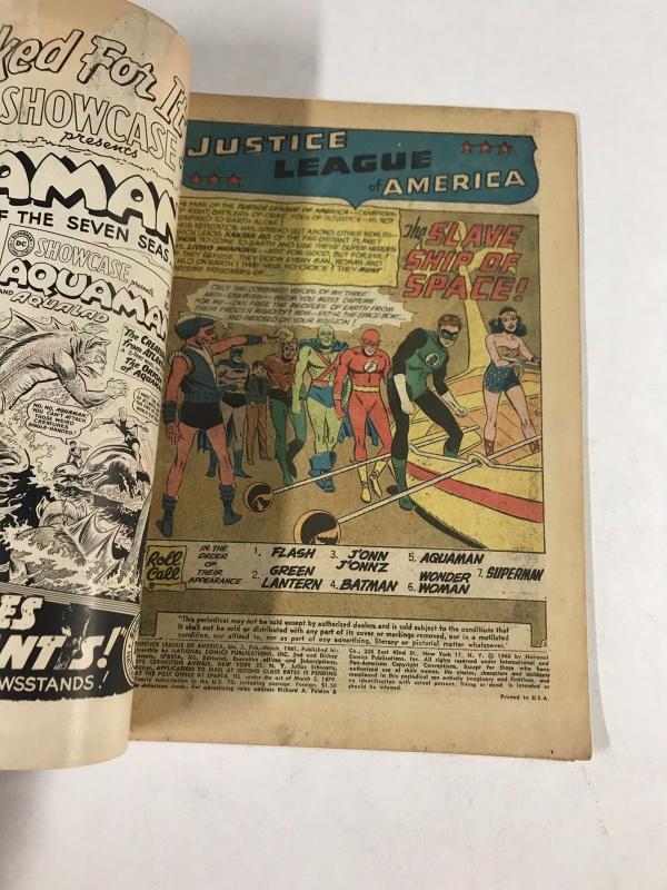 Jla Juatice League Of America 3 3.0 Gd/vg Dc Silver Age