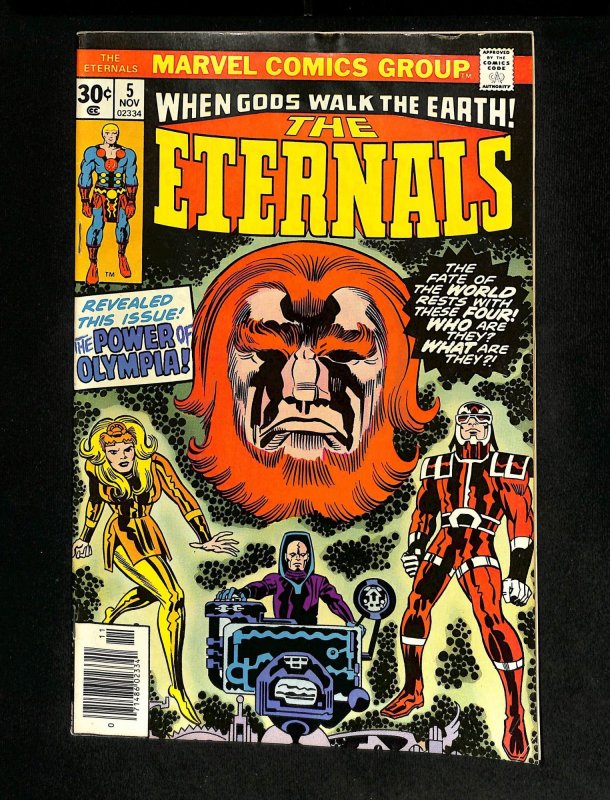 Eternals #5 1st Makarri, Domo, Zuras, and Thena!