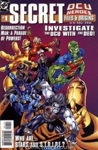 DC UNIVERSE: HEROES SECRET FILES #1 NM A91277