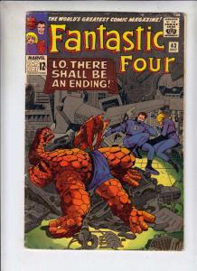 Fantastic Four #43 (Oct-65) VG/FN Mid-Grade Fantastic Four, Mr. Fantastic (Re...