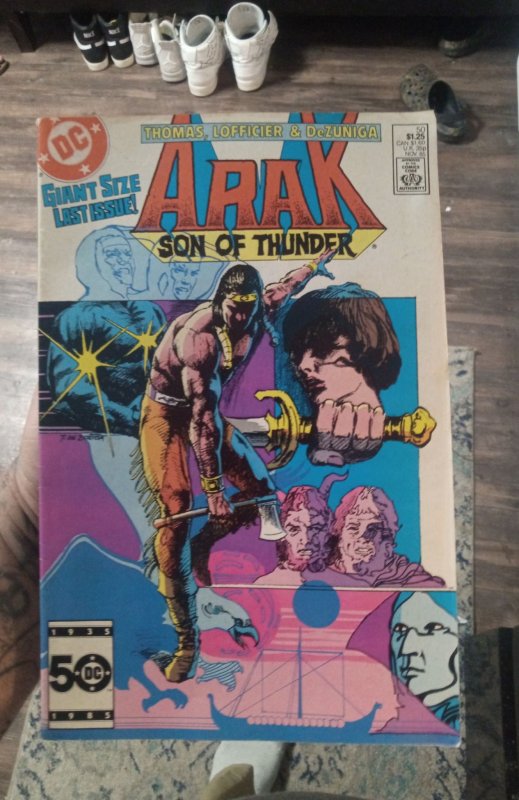 Arak, Son of Thunder #50 (1985)